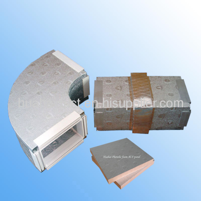 pre-insulated duct panel ,phenolic and pu duct panel 