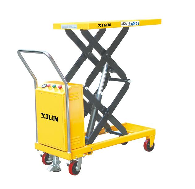 ELECTRIC TABLE TRUCK DOUBLE SCISSORS 