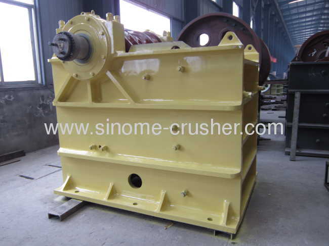 SINOME stone jaw crusher PES600*900