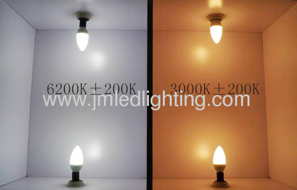 6w led candle light bulb new product