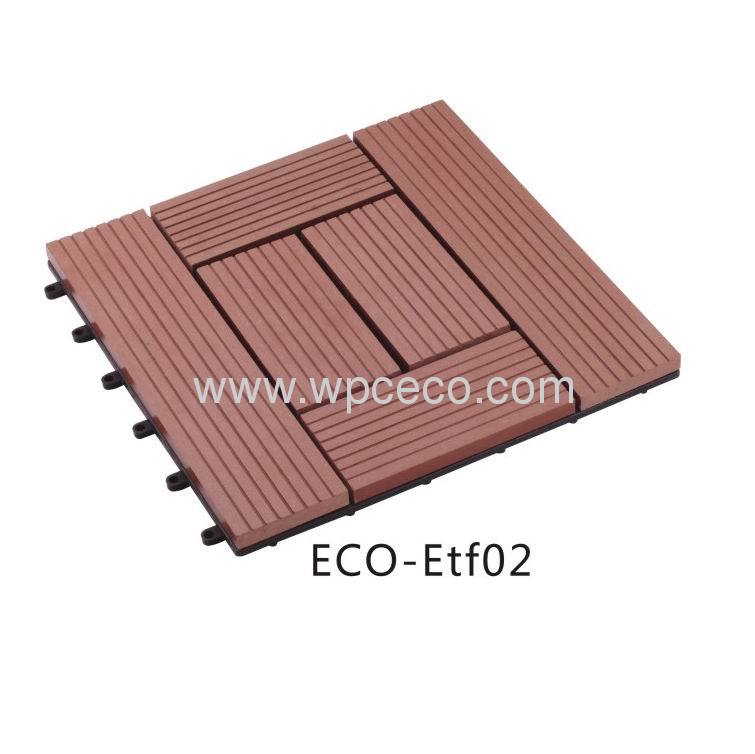 High Strength,Waterproof WPC DIY Decking