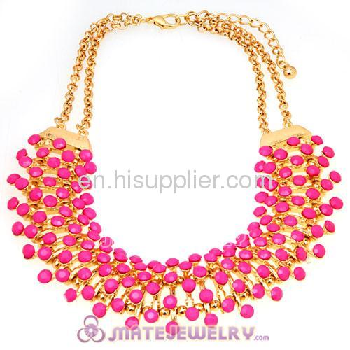 Fashion Women Accessories Bubble Statement Chunky Chain Necklace Vners