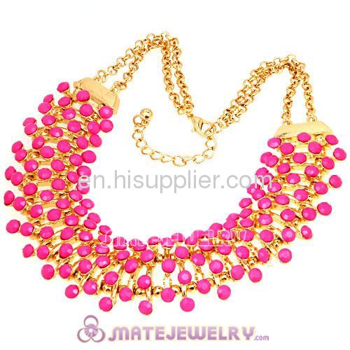 Fashion Women Accessories Bubble Statement Chunky Chain Necklace Vners