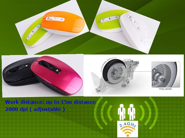 RF-395 unique mini 2.4G drivers usb 2.0 wireless mouse manufacturer 