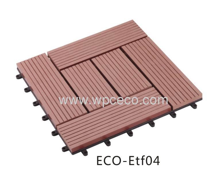 300x300x20mm Environmental flooring wpc DIY decking