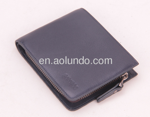 Genuine leather wholesale wallets fashion wallets man