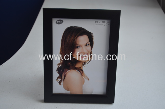 Quality Plastic Photo Frame 5x7PS Photo Frame Black color PS-001