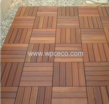 Wpc veranda easy interlocking deck tiles
