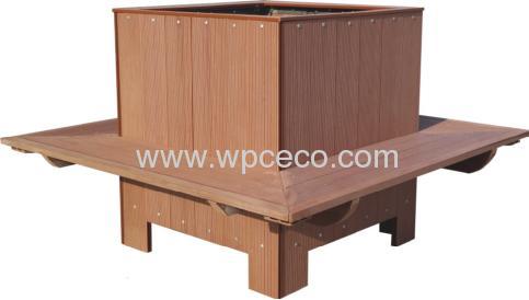Outdoor Wpc Flower Boxwith high-capacity