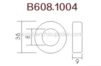608 bearing plastic coating B608.1004