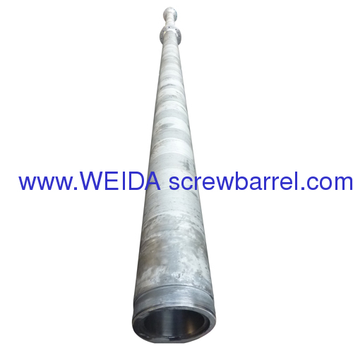 extrusion screw and barrel