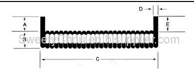 Black Telephone Spiral Cables