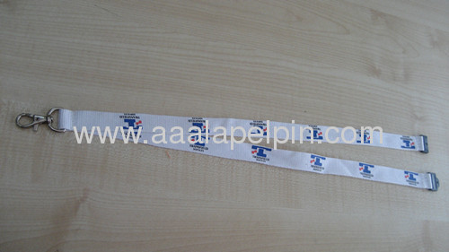 2.0CM White lanyards in three colors