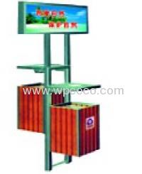 Economic Outdoor Wpc Dustbin