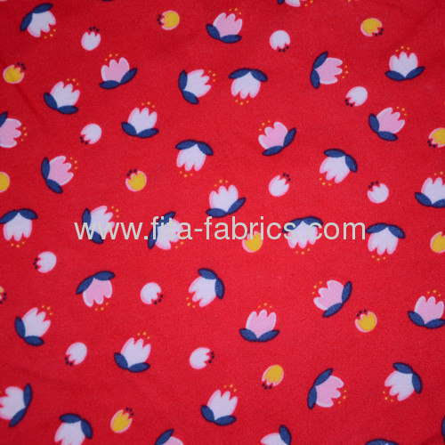 Custom floral knit print fabric for fashion dress
