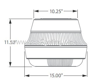 IP65 40W Induction Canopy Light