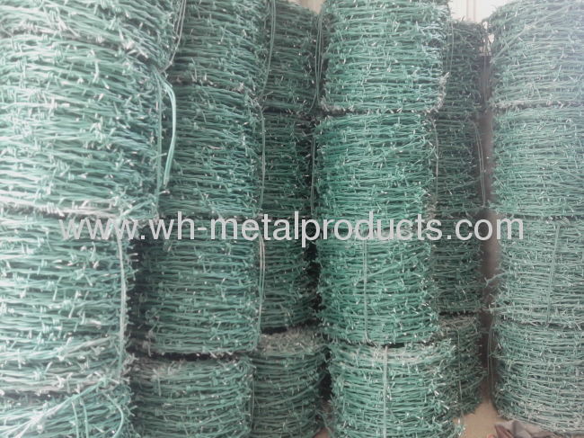 BARBED WIRE MESH FENCE