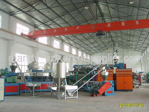 PE/PP construction formwork making line