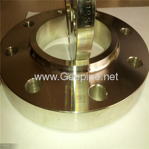 ANSI 16.5 stainless steel slip on flange