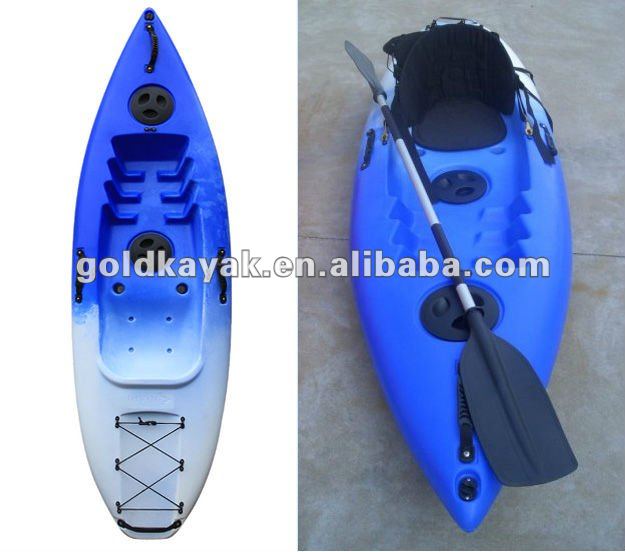 new single sit on top kayak PE material, 5 year warrenty, good quality