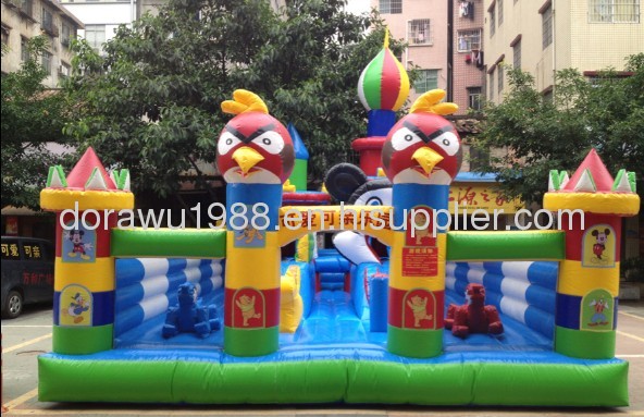 commerial use inflatabe jumping fun city