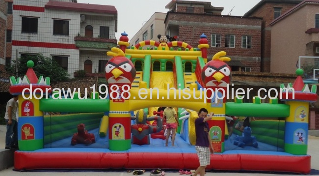 commerial ues inflatabe jumping fun city