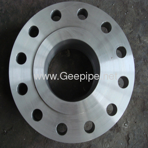 ASME B16.5 carbon steel butt welded plate flange