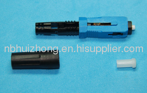 SC/UPC The Embedded Type Fiber Optic Fast Connector 