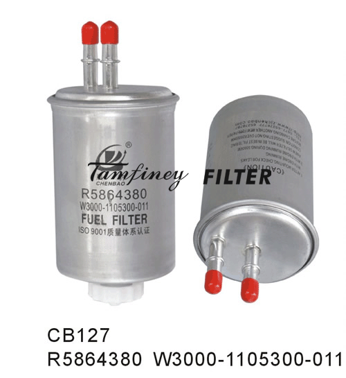 EURO III fuel filter R5864380, W3000-1105300-011, P6353260,159B328BA