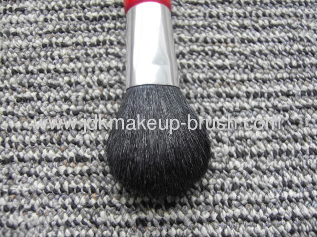Mini Chinese Red Cosmetic Powder Brush