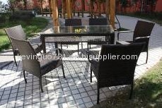 Rattan/Wicker Garden Dining Set