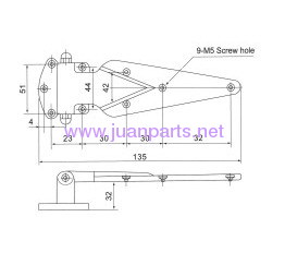 CT-1432 Adjustable Latch HVAC Tools