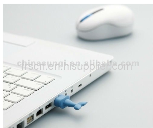 Animal tail shape usb driver 2.4g wireless mouse