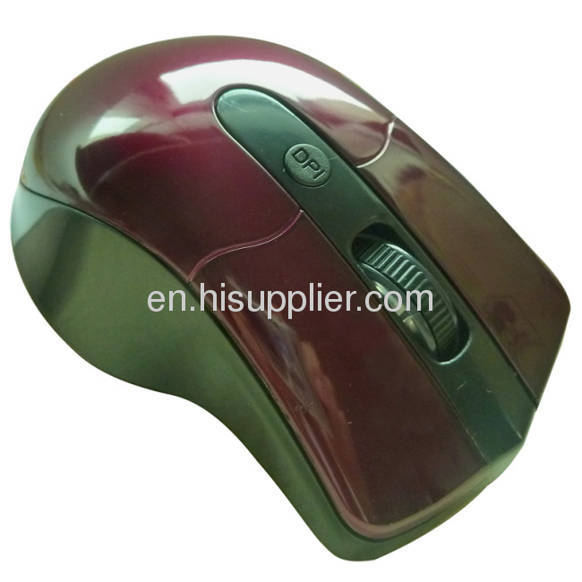 Clever ergonomic good apperance red led sensor mouse