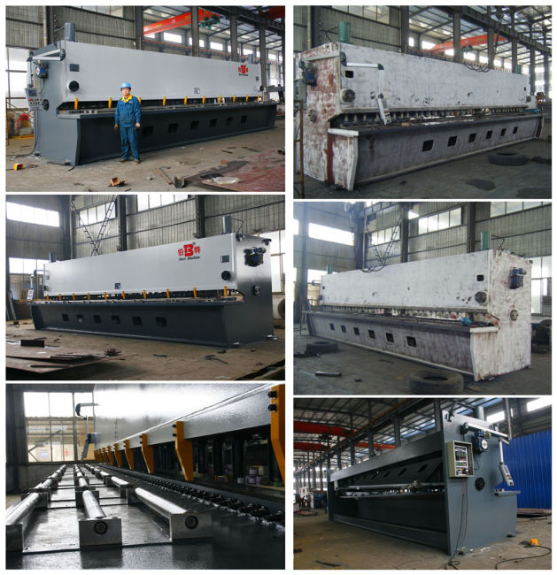 large hydraulic gullotine shearing machine