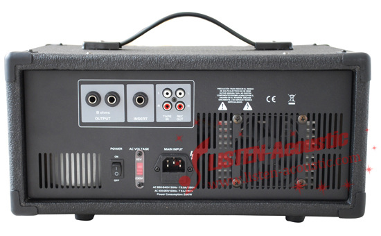 Digital Multi Effect 6 Channel Power Mixer PMC6200U