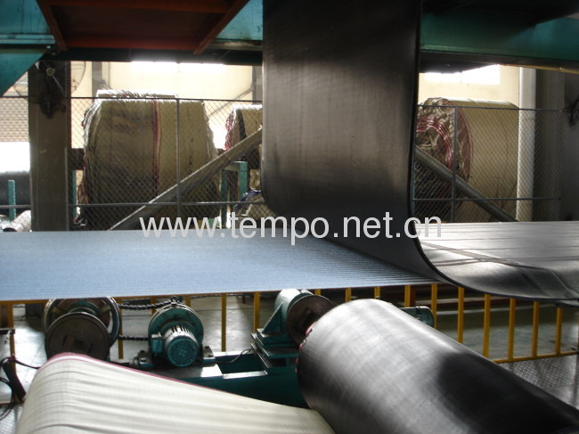 Polyester rubber conveyor belt