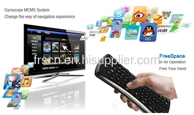 2.4g wireless air fly keyboard mouse