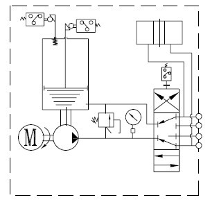 10Mpa Low Pressure 60-195ml/min High Flow Rate Single Line Electric Grease Lubrication Pump