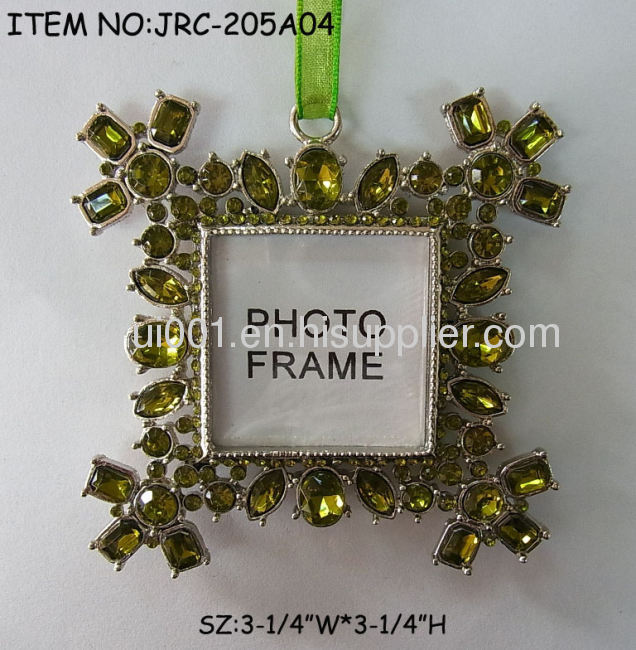 Metal Xmas ornamentwith photo frames