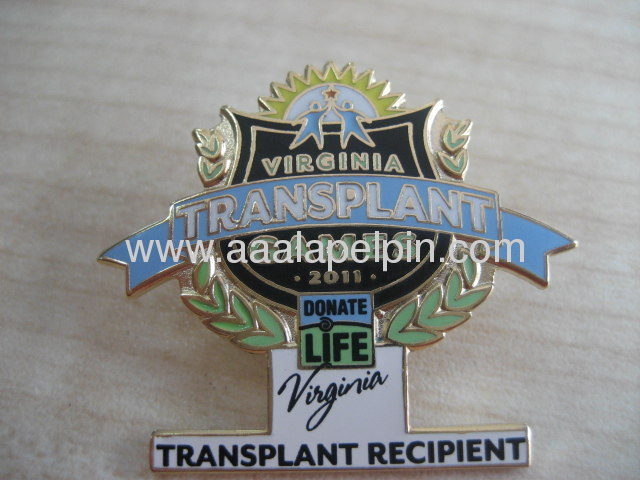 Fashionable Custom Enamel Metal Lapel Pin /zinc Alloy badges