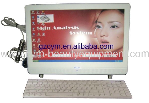 2013 High quality touch screen Intelligent skin analysis machine
