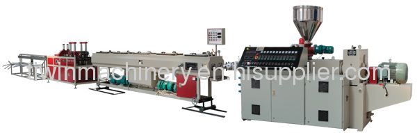 Double Pipes Extrusion Line