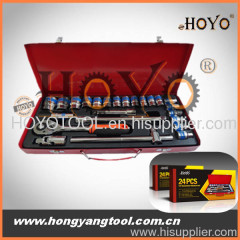 25pcs socket wrench set