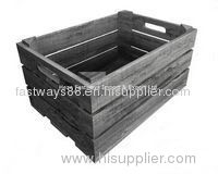 supply vintage wooden crate