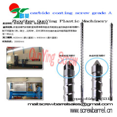 Wc tungsten carbide screw and barrel for machine
