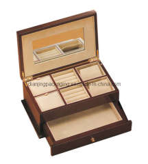 Multi-Functional Fashion Luxury Wooden Jewelry Box Gift Case
