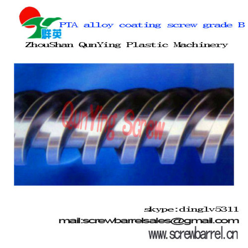PTA alloy coating screw grade B