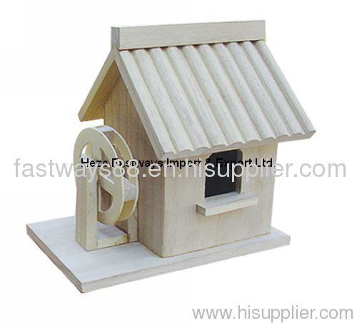 supply garden crafts wooden bird house