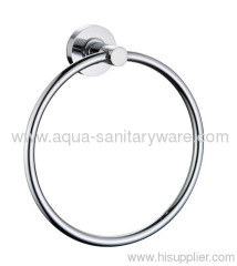 Around Brass Towel Ring of Bath Room